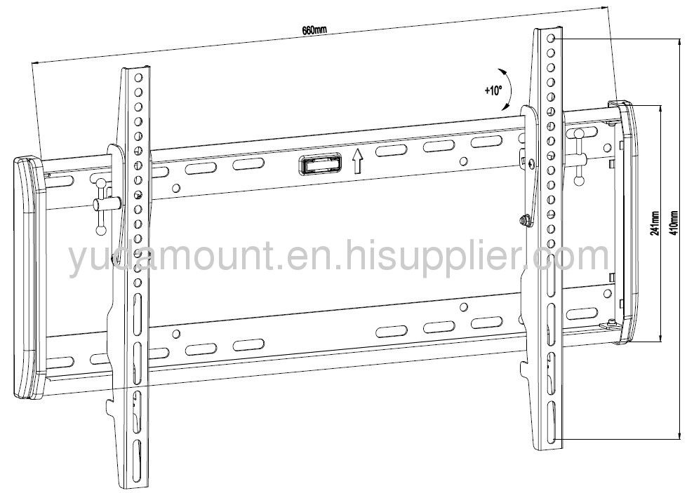 flat lcd mount for 30 -64 screens