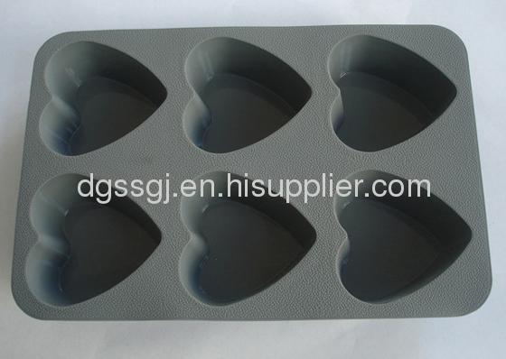 Heart Shape Silicone Cake Baking Mould