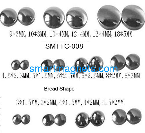 Hematite bread magnet