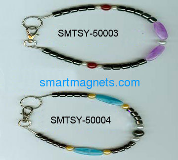 Ferrite magnetic pet necklace