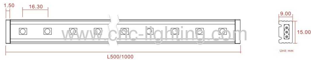 IP60 SMD5050 Rigid LED Light Bar