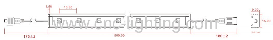 IP68 SMD5050 Linear LED Light Bar
