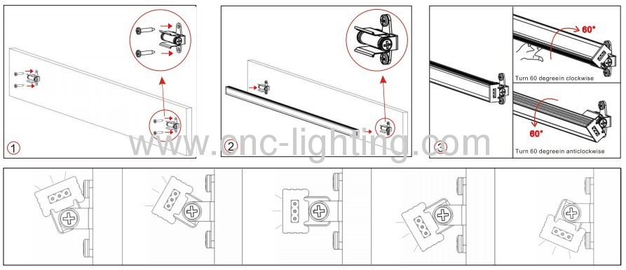 IP68 SMD5050 Linear LED Light Bar