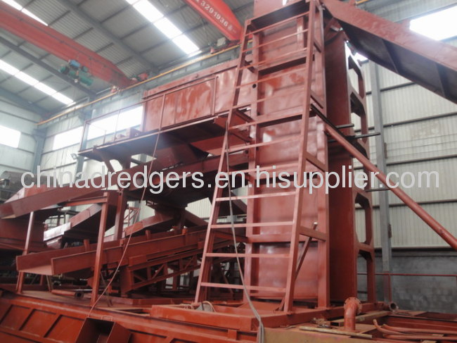 bucket chain sand dredger