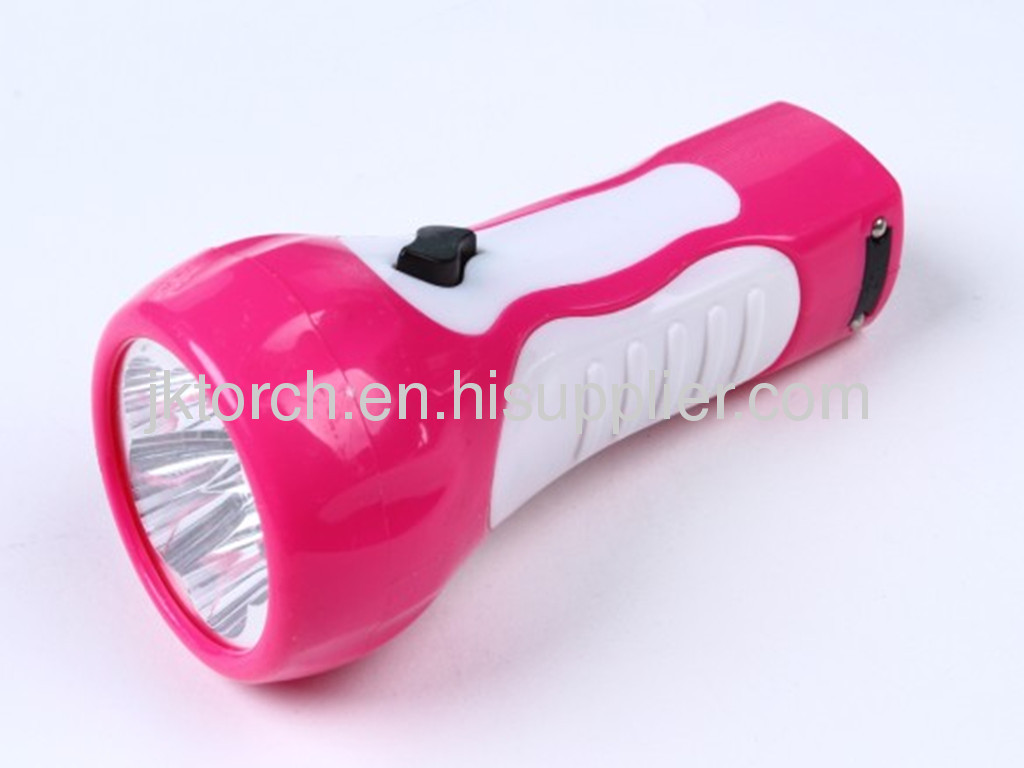 5 LED rechargeable plastic torch