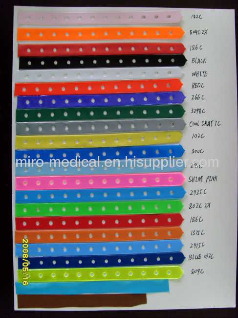 GJ-6060wideface vinyl wristband for events