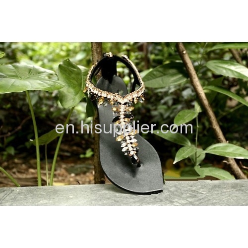 Ladies flat sandals