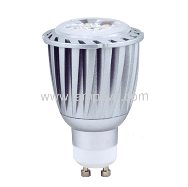 LED HIGH POWER GU10 4*2W 5W 2700-7000K Aluminium Die Casting