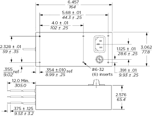 High Frequency Filter for Hardened Computer Applications