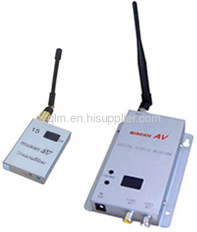 1.2GHz 15 channels 500mW av transmitter receiver