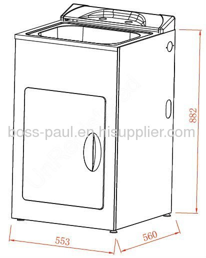 oceania stainless steel laundry sink and cabinet PS-533C