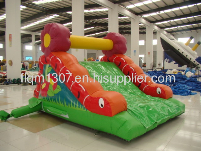 inflatable worm water slide for kids funny 