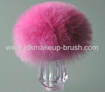 2012 Best seller turkey feather refillable powder brush