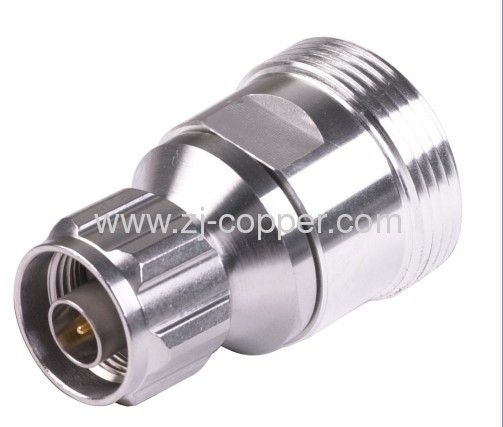 N male to 7/16 DIN female adapter