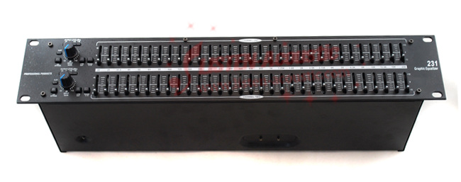 Dual 31-Band Audio Graphic Equalizer 
