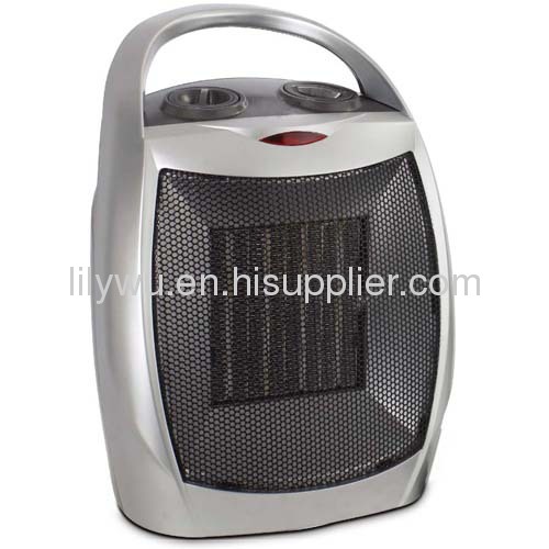 Portable PTC Fan Heater with LCD Display, Timer, Remote Control