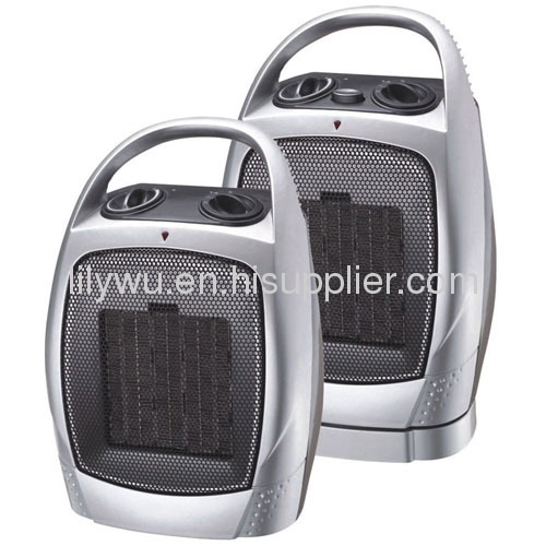 Desktop, Freestanding, Portable, Underfloor PTC FanHeater with LCD Display, Timer, Remote Control