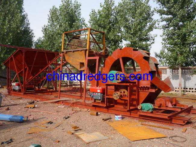 sand sieving machine