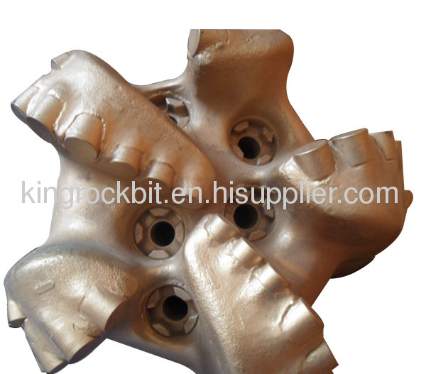 12 1/4API 5 Blades PDC Drill Bit For Oil Exploration