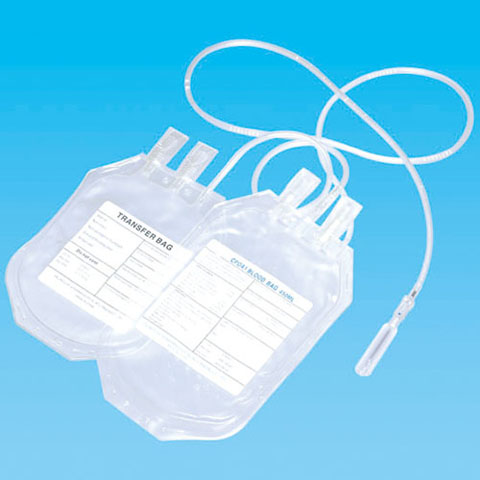 Rolled Disposable Blood Bags (Single, Double, Triple, Quadruple)