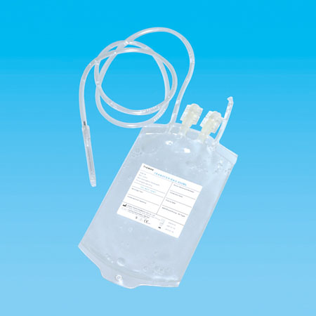 Blow-extruded Single CPDA Blood Bag