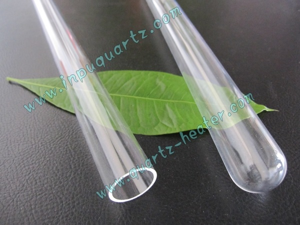 clear quartz tube/transparent quartz tube