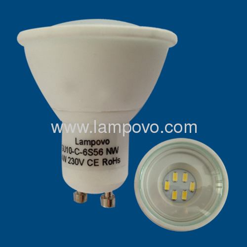 GU10 SMD5630 4W 2700-7000K Ceramic LED SPOTLIGHT