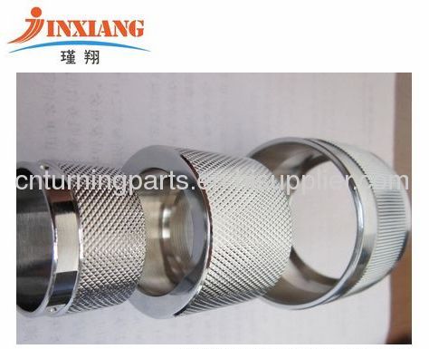 straight knurling parts