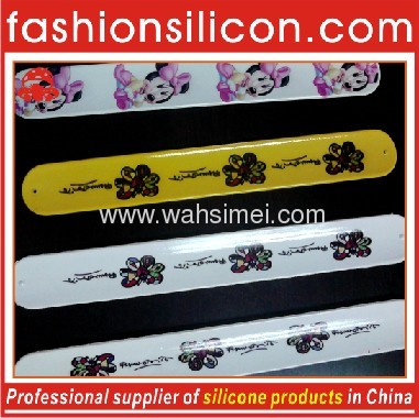 Stylish silicone wristband for Christmas gift 