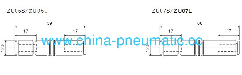 ZU series vacuum generator