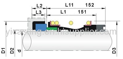 Flowserve 151 Replacement seal