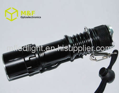 High power cree t6 led rechargeable flashlight torch light