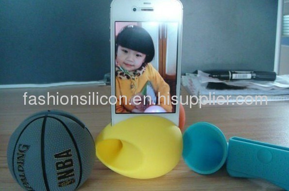 Silicone speaker stand cases/