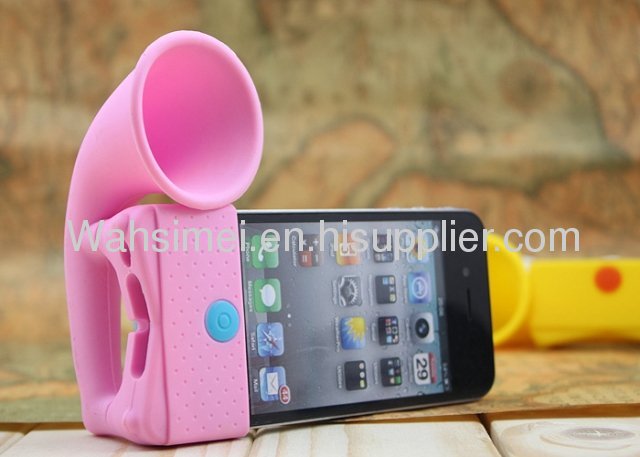 Fashional Mini Silicone Speaker for Iphone 5