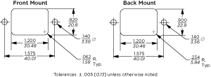 High Performance Compact Filter with IEC connector 