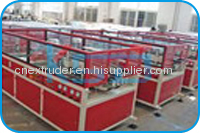 PVC Twin-pipe Production Line/Twin-pipe extruder/ pipe extrusion