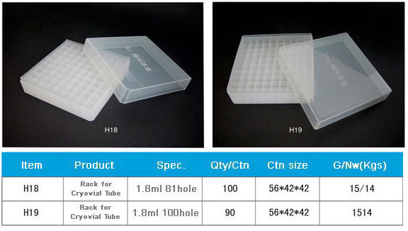 Plastic Centrifuge Tube Rack