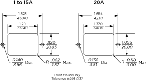 High Frequency Compact RFI Filter with IEC Connector 