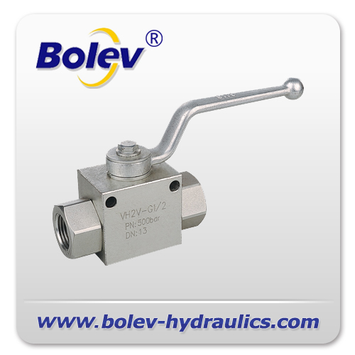 VH2V BSP (ISO 228) thread High Pressure Ball Valves