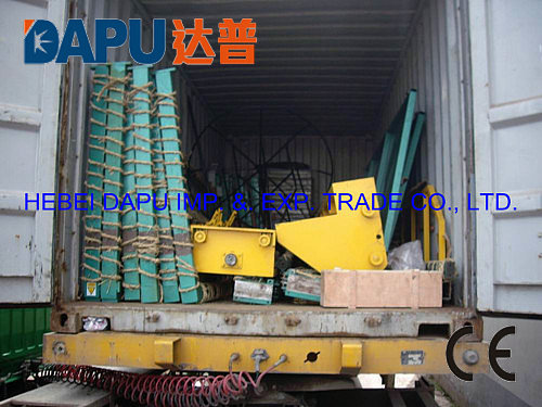 Concrete reinforcing steel bar mesh welding machine