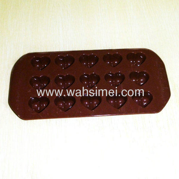 High quality Cute shape silicone chocolate mould 