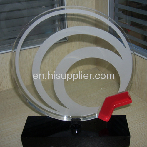 Clear Custom Fashion Plexiglass/Pmma/Acrylic Trophy