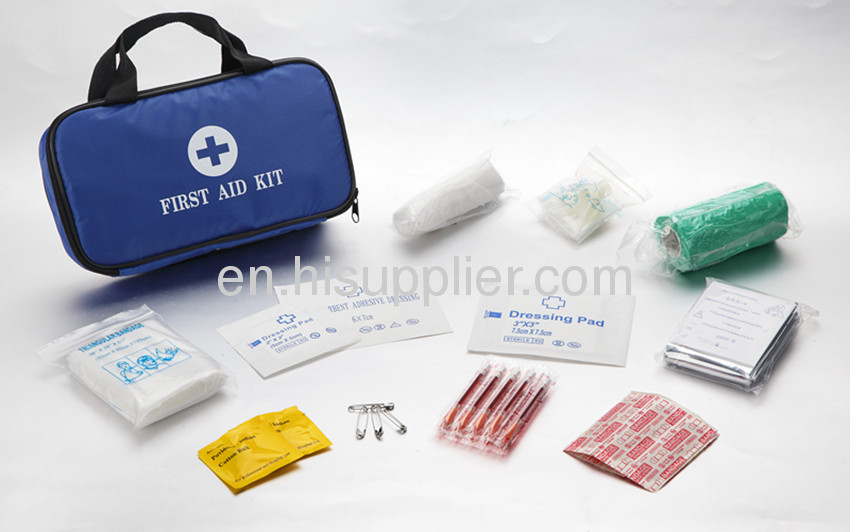 170D Nylon material medium size Sports first aid kits