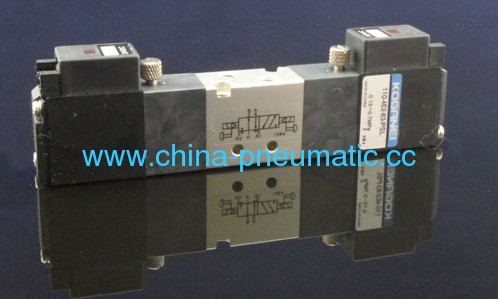 Double head solenoid valve-KOGANEI type 110-4E2 solenoid valve