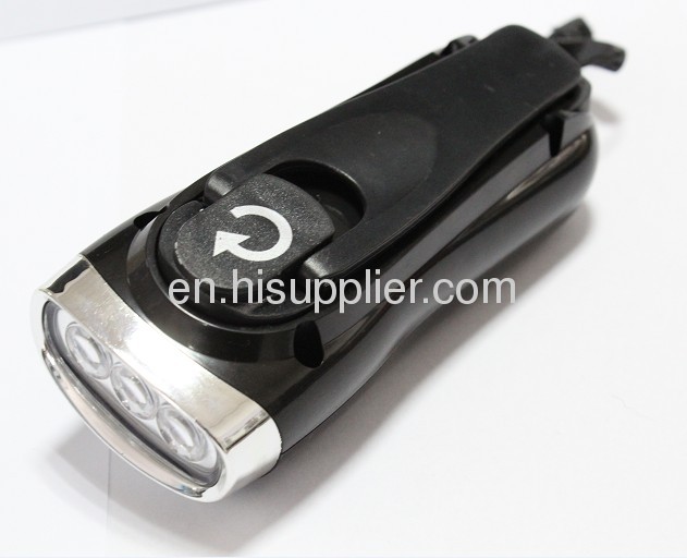 ABS dynamo flashlight