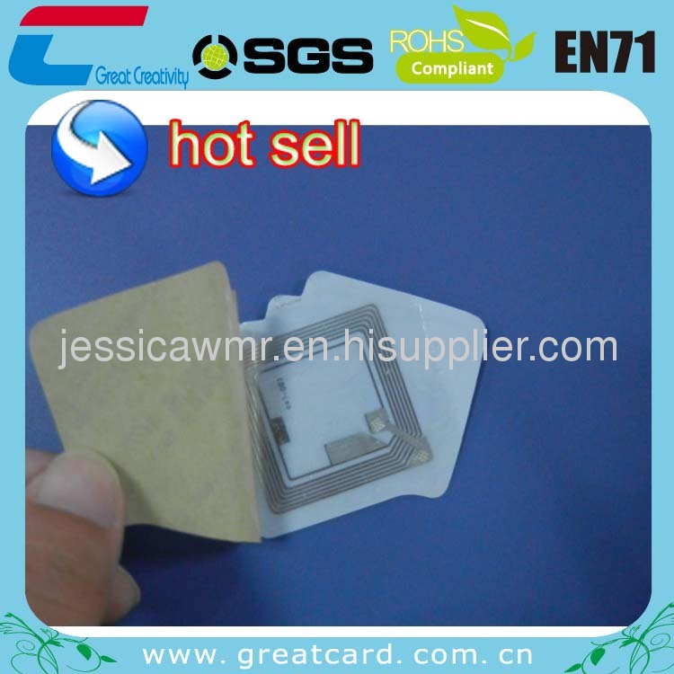 2012 latest NFC(Near field communication) rfid labels-Ntag203 chip 