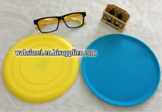 Foldable Silicone flying disc in top FDA quality