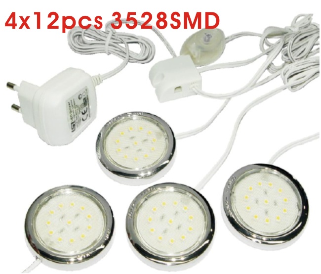 New model 12pcs 3528SMD LED Cabinet Light