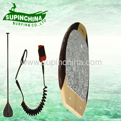 wooden color sup boards