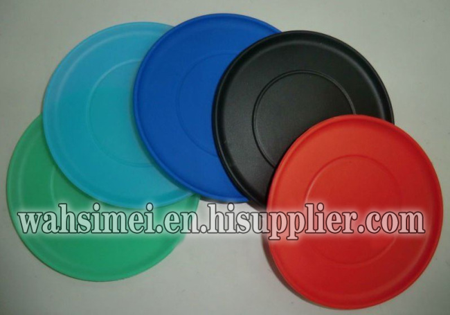 Silicone flying disc for silicone pet toy